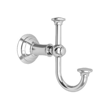 Newport Brass 34-13/06 34-13 Double Robe Hook for the Aylesbury and Jacobean Collections, Antique Brass