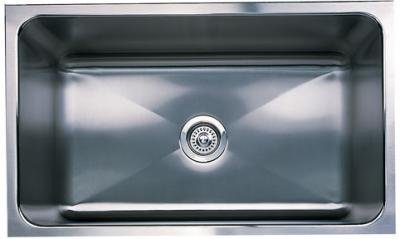 Blanco 440300 Magnum 31-1/4" Single Bowl Undermount Kitchen Sink in Stainless Steel