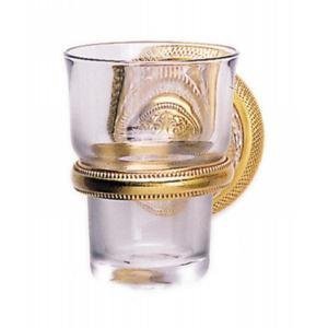 Phylrich KE30/025 KE30_025 - Louis XIV Wall Mounted Glass Holder in Polished Gold
