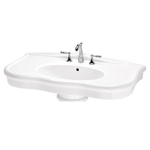 St Thomas 5050.082.01 Parisian 7" Pedestal Sink Basin in White