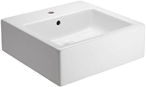 Barclay 4-466WH Patricia Square Basin Bathroom Vanity