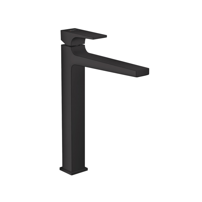 Hansgrohe 32513671 Metropol Single-Hole Faucet 260 with Lever Handle, 1.2 GPM in Matte Black