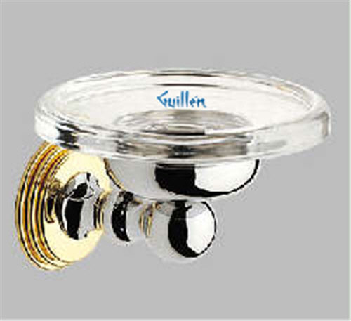 Grohe 40.046-000 Sinfonia Soap Dish Clear in Starlight Chrome