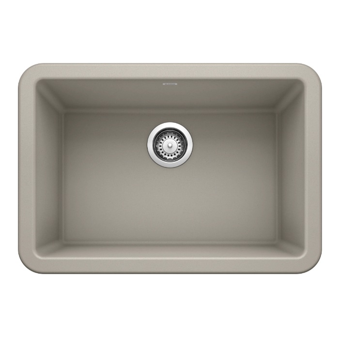 Blanco 402319 Ikon 27" Apron Single Bowl Farmhouse Sink in Concrete Gray