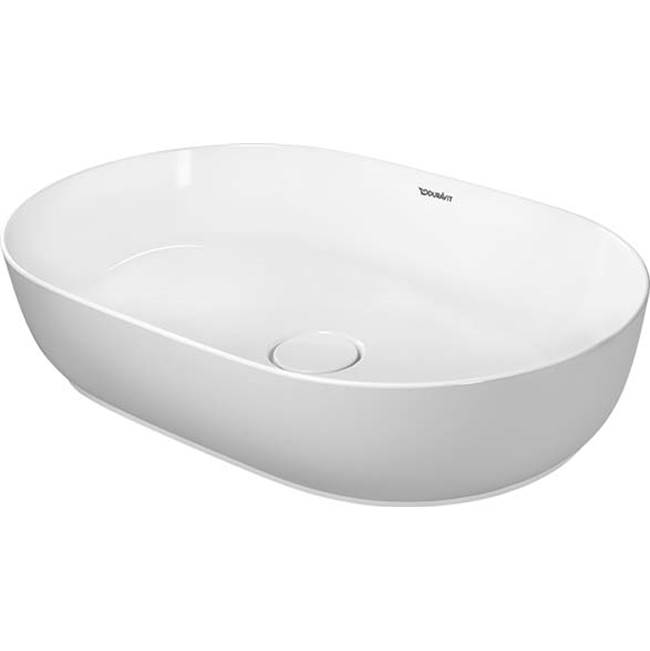Duravit 0379600000 Luv 24"L x 16"W x 5.5" Above-Counter Bathroom Sink in White