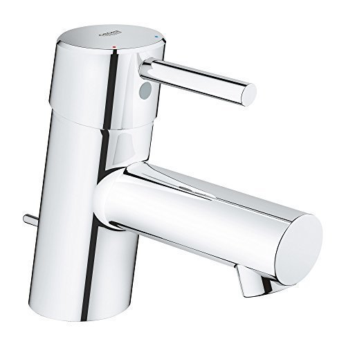 Grohe 34702001 GROHE Concetto single Hole Single-Handle Bathroom Faucet with Drain Assembly In Starlight Chrome