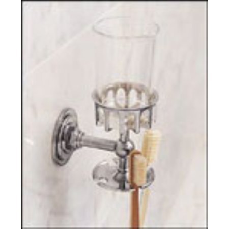 Jado 5535160.295 Reprise Toothbrush Holder, Brushed Nickel
