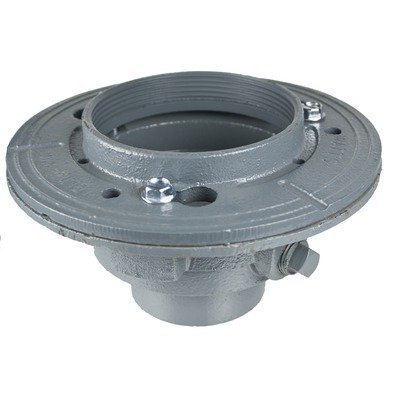 Mountain Plumbing MT508C/BRN Solid Brass Drain Kits with 6" IPS Cast Iron Shower Drain Finish: Brushed Nickel