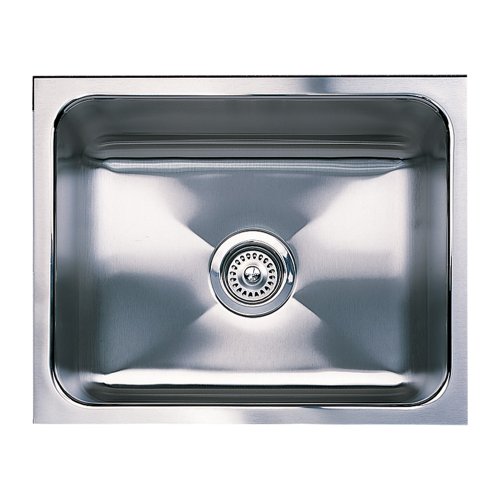 Blanco 440292 Magnum 21" Single Bowl Undermount Kitchen Sink in Stainless Steel