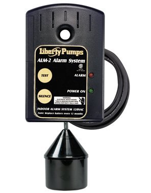 Liberty Pumps ALM-2 High Water Float Alarm with 20' Float Cord, N/A