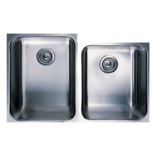 Blanco 440254 Spex Plus Double Bowl Undermount Kitchen Sink in Stainless steel