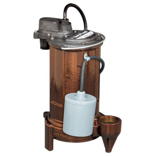 Liberty Pumps 290-3 Manual 3/4 HP Mid Range Head Submersible Sump/Effluent Pump with 35-Feet Cord