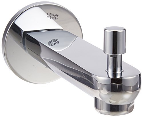 Grohe 13273000 Eurosmart Cosmopolitan 6 1/2 inch Diverter Tub Spout in Starlight Chrome