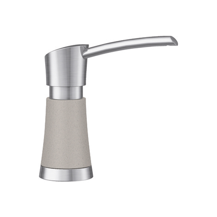 Blanco 442901 Artona Soap Dispenser in PVD Steel/Concrete Gray
