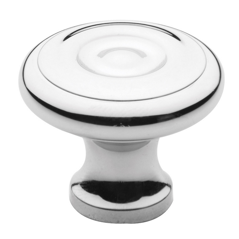 Baldwin 4660.260 Colonial Design Cabinet Knob, Polished Chrome