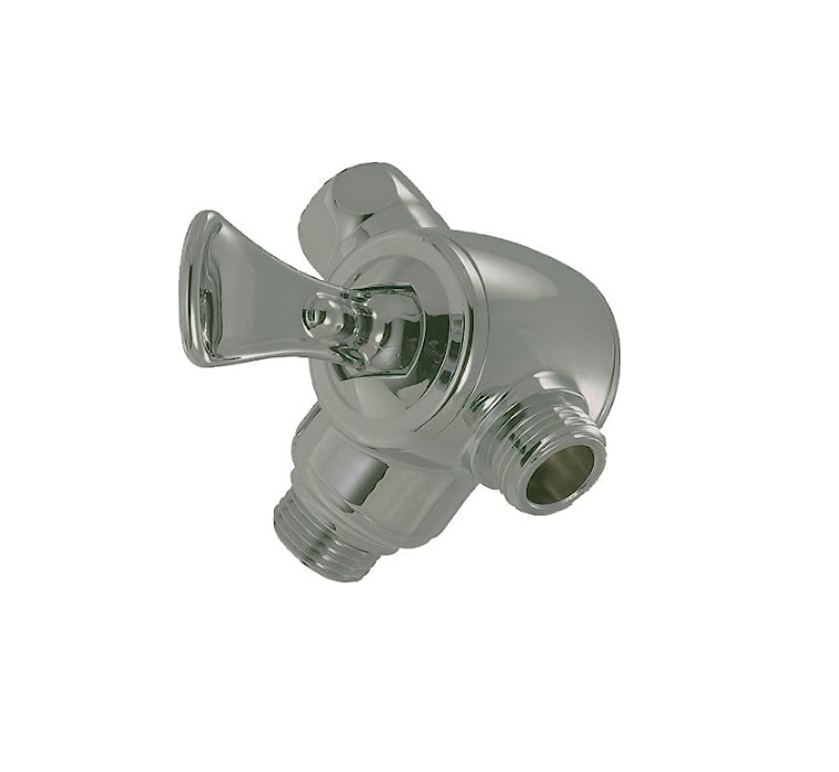 Delta 49293110PK 3-Way Shower Arm Diverter For Hand Shower in Brilliance Satin Nickel