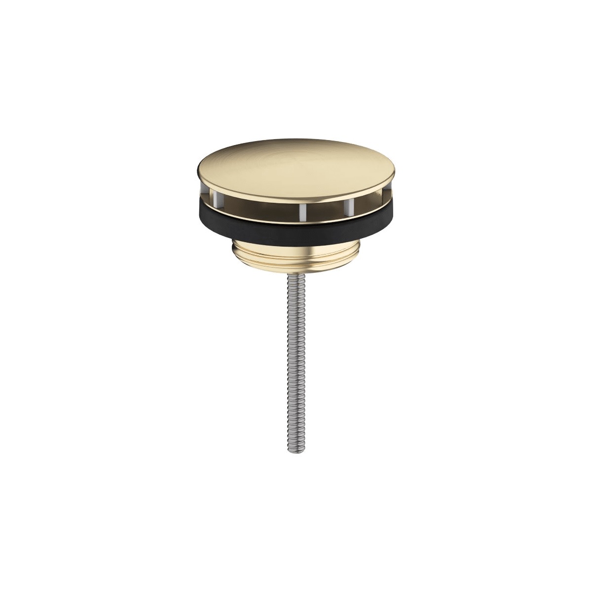 Hansgrohe 50001251 1-1/4" Non-Closing Drain Assembly in Brushed Gold Optic