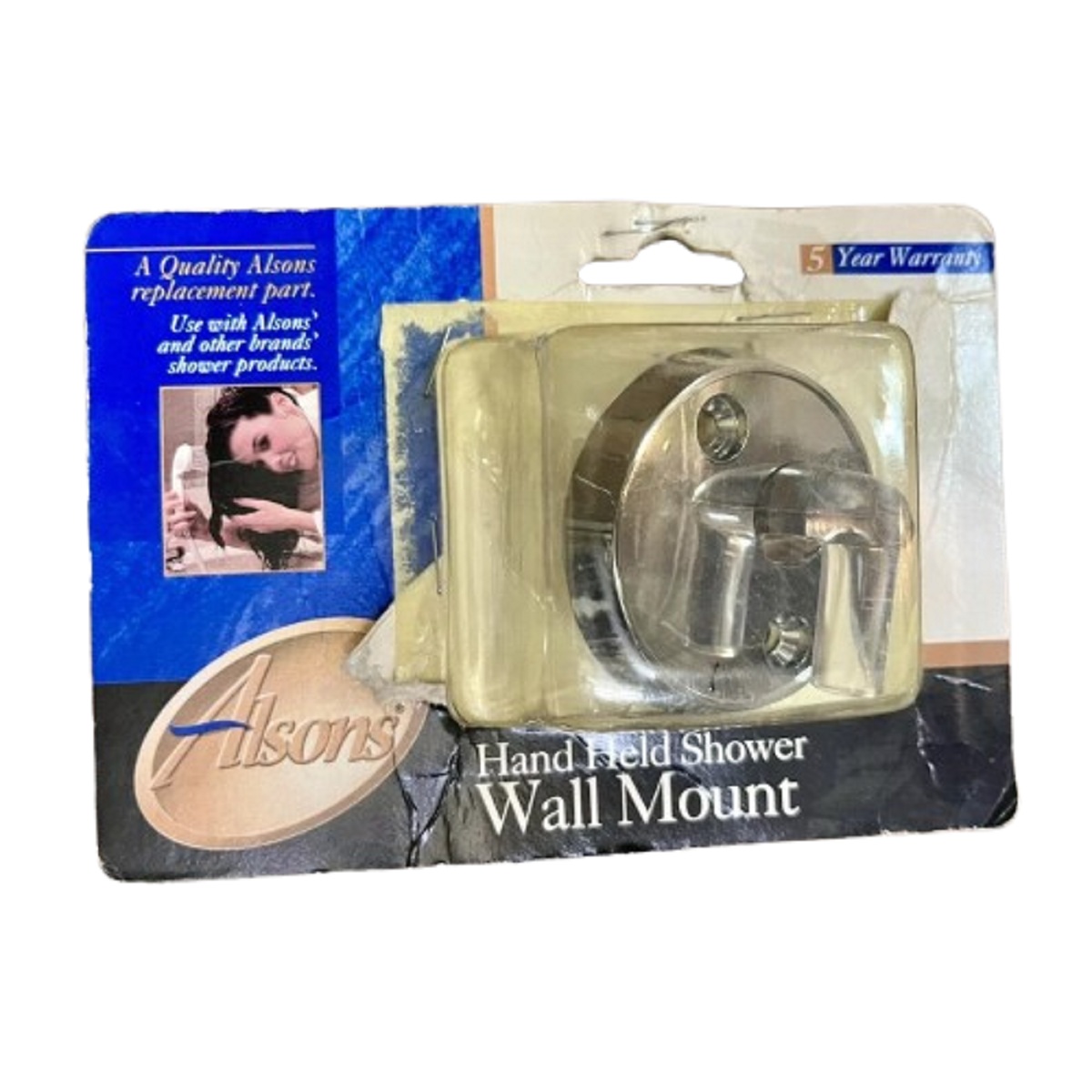 Alsons 5001C Wall Mount for Hand Shower in Polished Chrome