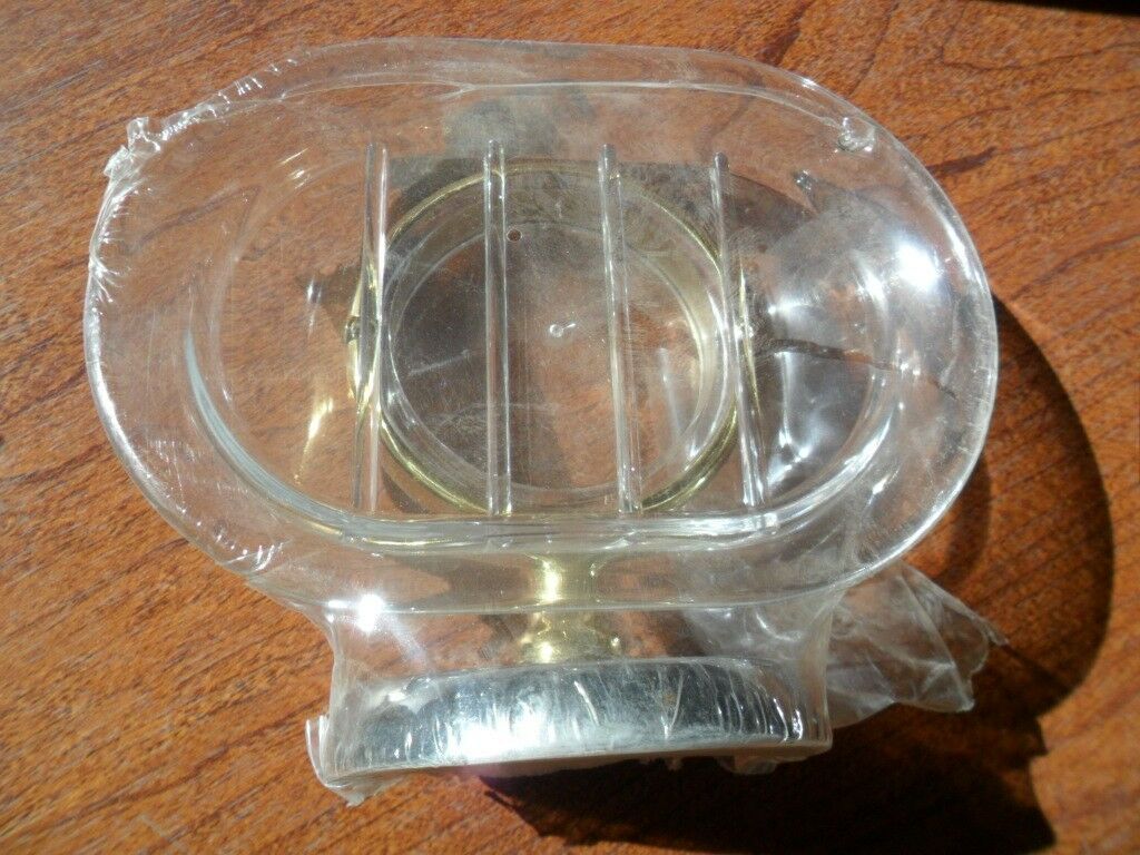 Gatco 5085-PCPB Designer II Soap Holder in Brass  & Chrome