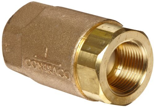 Conbraco 61-104-01 Bronze Spring Check Valve, w/ Ball Cone, 3/4" NPT Female