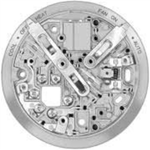Honeywell Q539A1014 Home/Bldg Center Rnd Thermostat Subbase Q539a Thermostats Accessories
