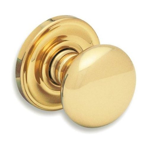 Baldwin 5406.030.PRIV Hardware Privacy Knob Set, Polished Brass Finish