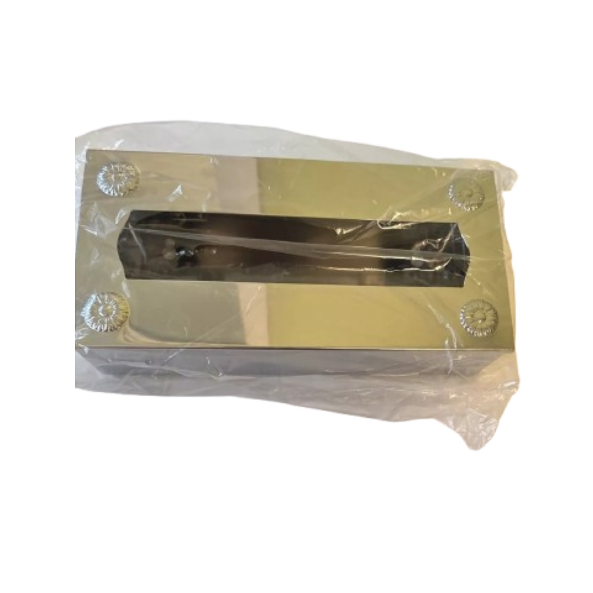 Jado 550218.100 Tissue Box, Polished Chrome