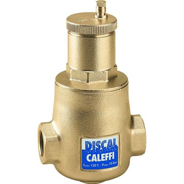 Caleffi 551007A 551 Series Discal Air Separator 1-1/4" NPT Female