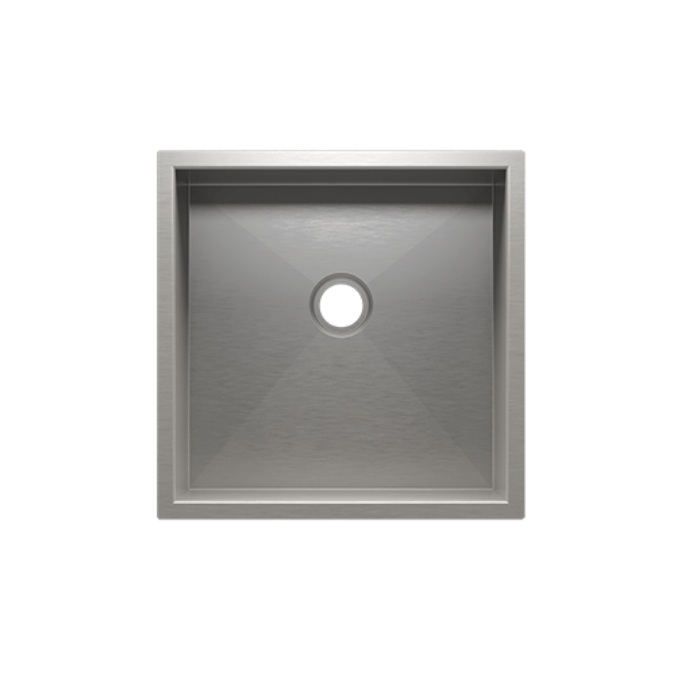 Julien 003613 UrbanEdge® 16.50"  Undermount Single Bowl Bar Sink in Stainless Steel