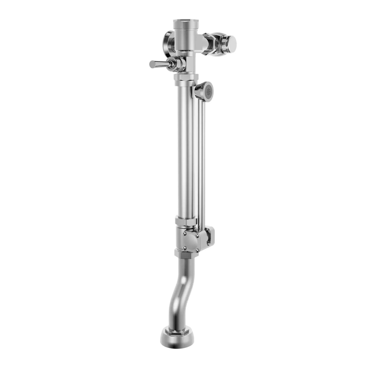 American Standard 6047821.002 1.28 GPF Ultima Manual Piston Flush Valve with Bedpan Washer Assembly Kit in Polished Chrome