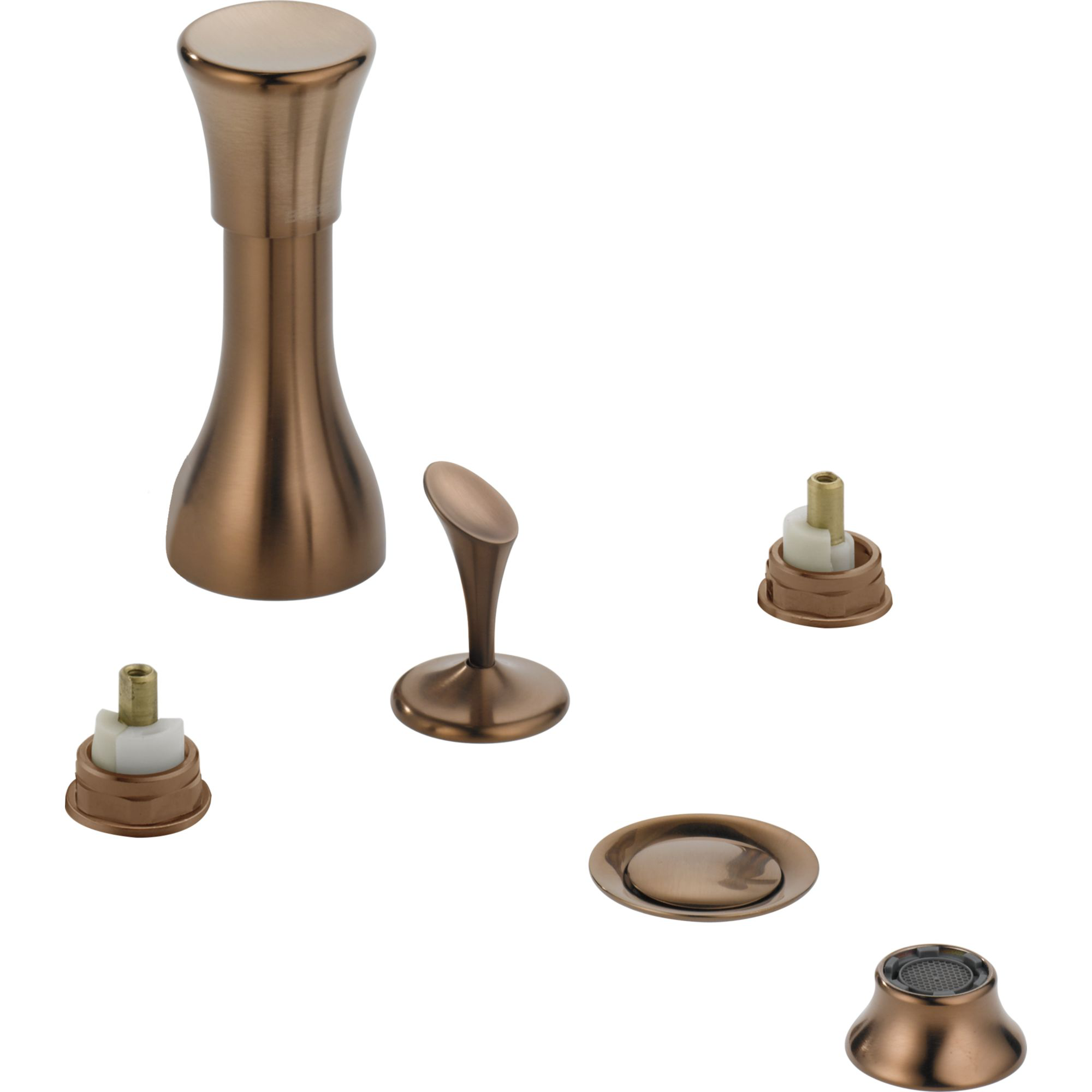 Brizo 68490-BZLHP RSVP Bidet (Handles Sold Separately) in Brushed Bronze Brilliance