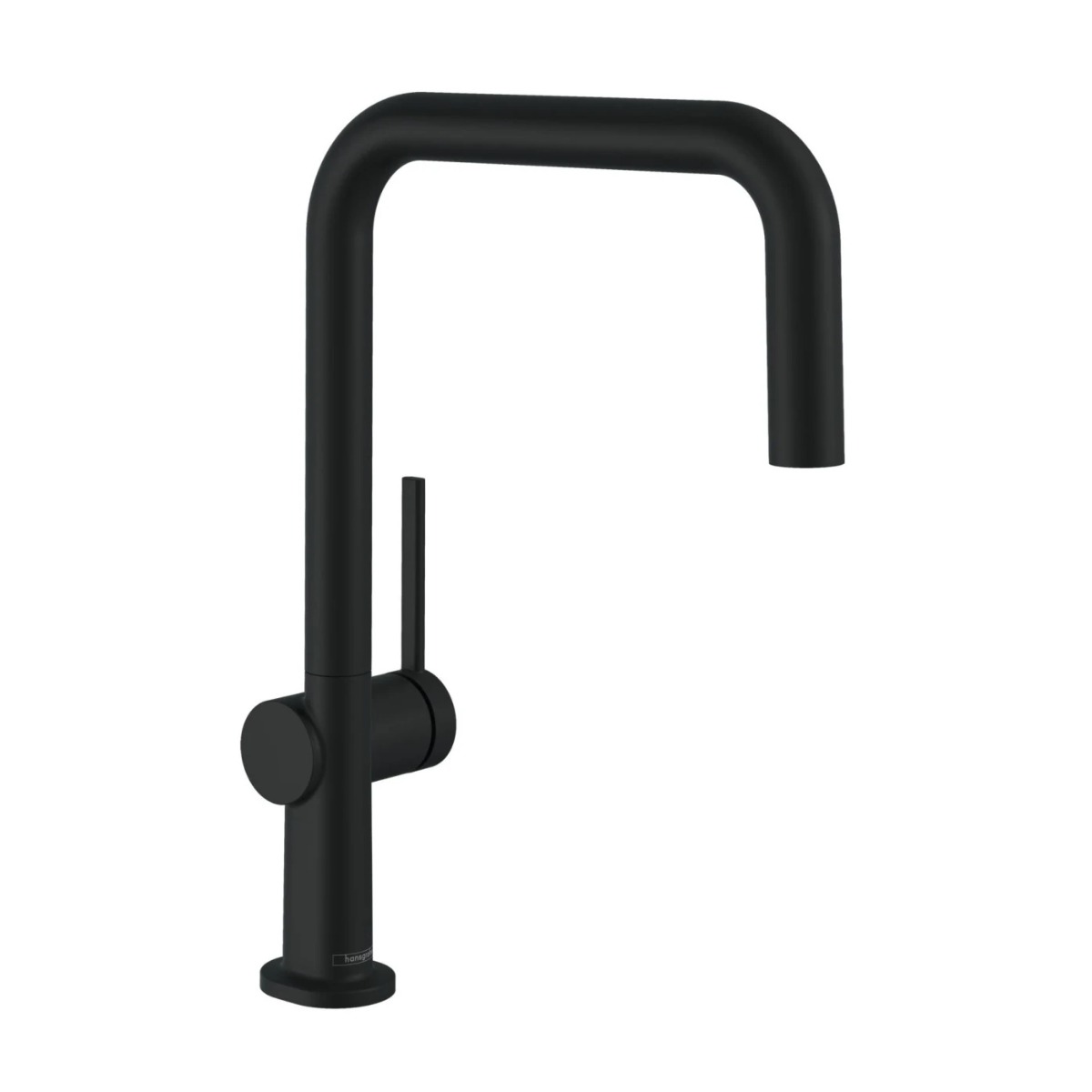 Hansgrohe 72858671 Talis N 1.5 GPM Deck Mounted Single Hole U-Style Spray Kitchen Faucet in Matte Black