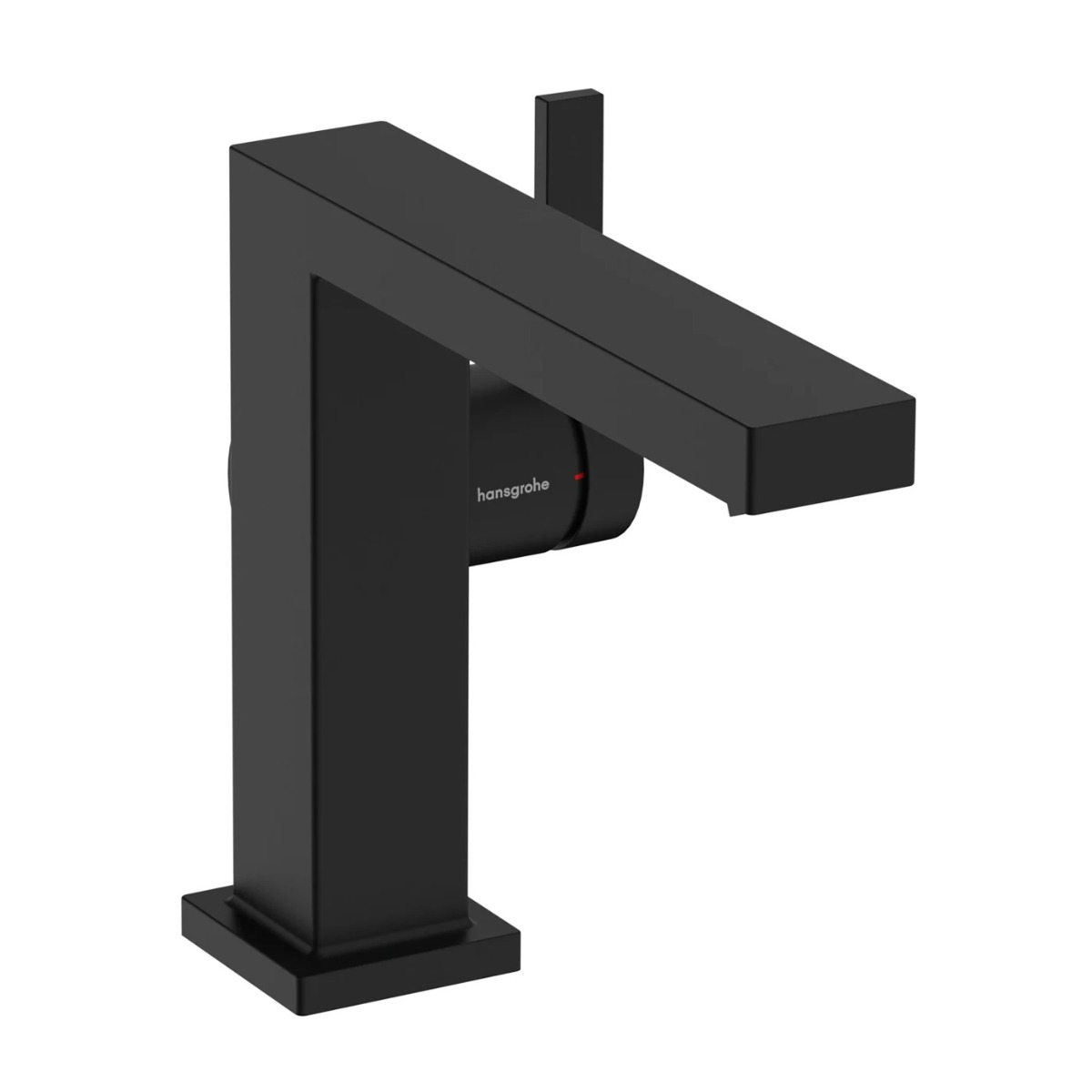 Hansgrohe 73021671 Tecturis E 1.2 GPM Deck Mounted Single Hole Bathroom Faucet 110 in Matte Black