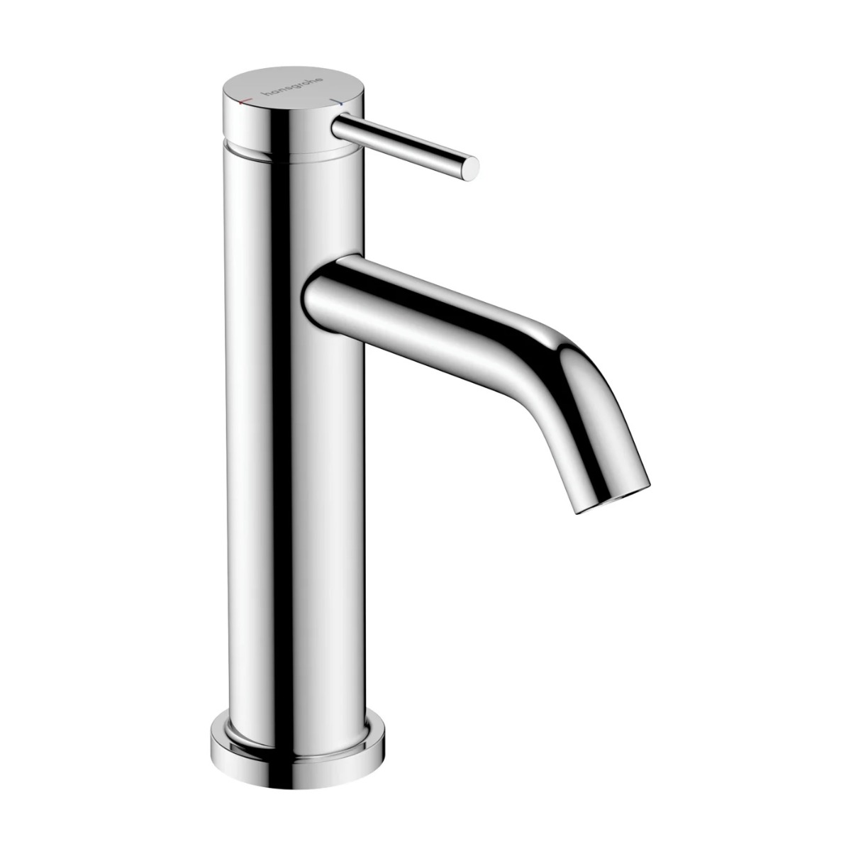 Hansgrohe 73314001 Tecturis S 1.2 GPM Single Hole Bathroom Faucet 110 with Pop-Up Drain Assembly in Chrome