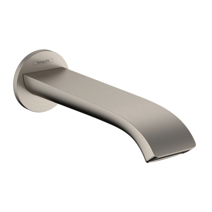 Hansgrohe 75410821 Vivenis 8.25" L X 2.5" H X 2.5" W Tub Spout in Brushed Nickel