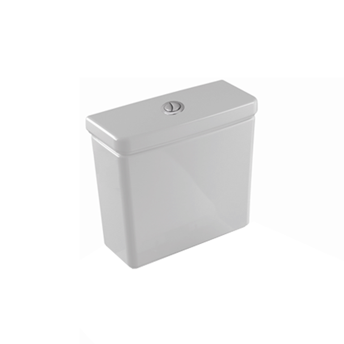 Villeroy and Boch 7757V101 Architectura 1.28/1 GPF Cistern Dual Flush Tank in  White Alpine