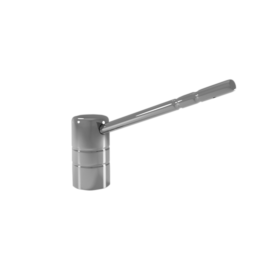 Harrington Brassworks 801158CH Soap Dispenser in Polished Chrome