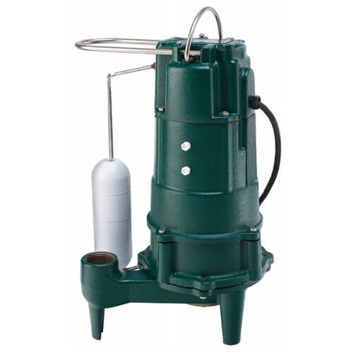 Zoeller 807-0001 Model M807 Shark Residential Automatic Grinder Pump (115V, 1 HP, 11.0 Amps)