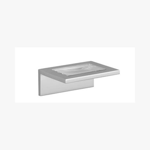 Dornbracht 83410980-06 Symetrics Deque Wall Soap Dish In Platinum Matte