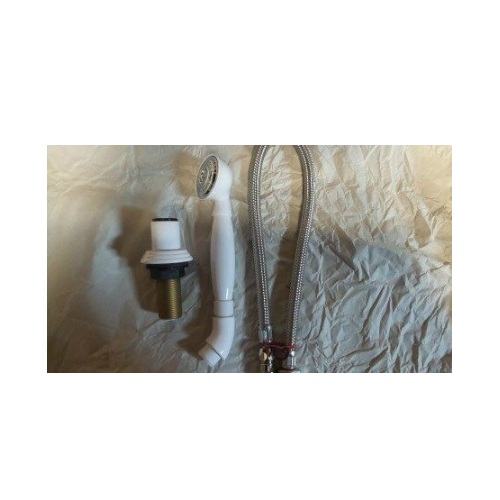 Jado 861927W 861/927/108 Complete Deck Mounted Hand Shower With Hose in White