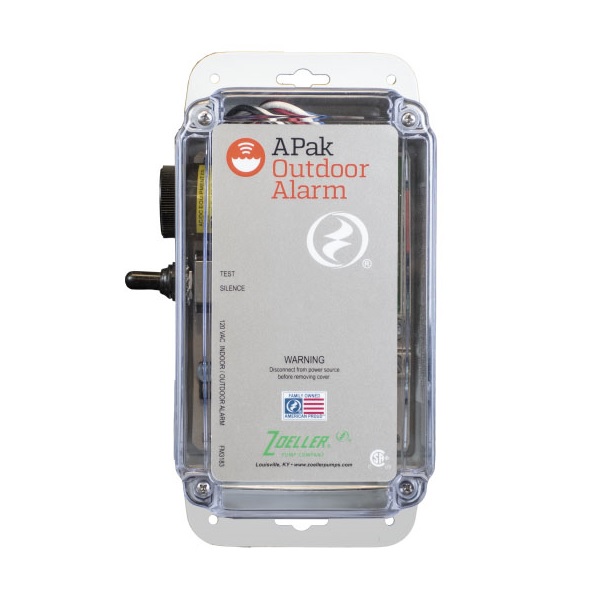Zoeller 91104-0001 A-Pak Outdoor Alarm System 115V with NEMA 4X Outdoor Enclosure