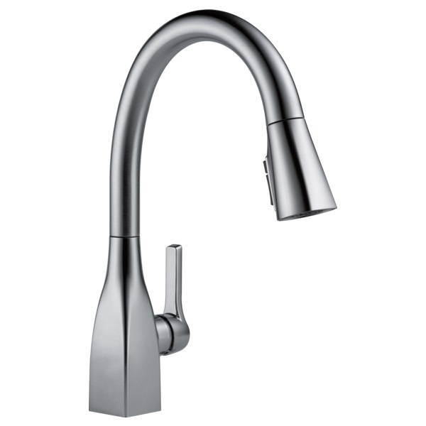 Delta 9183-AR-DST Mateo Single Handle Pull-Down Kitchen Faucet With Shieldspray Technology In Arctic Stainless