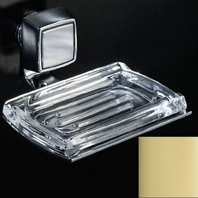 Kohler 9902-PB Alterna Soap dish with required trim kit in vibrant polished brass