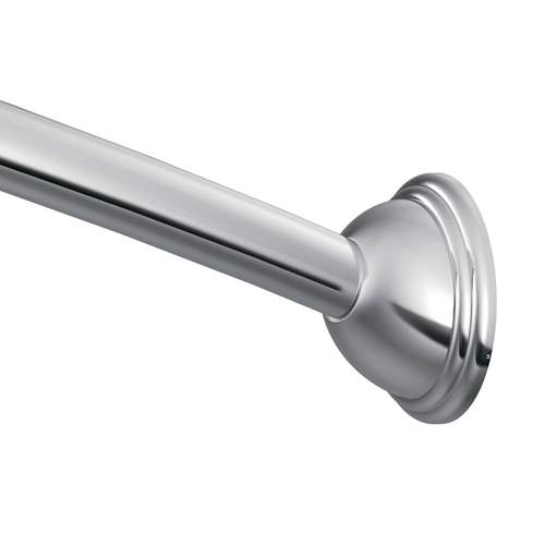 Moen CSR2165CH Fixed-Length Curved Shower Rod in Chrome