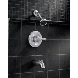 Delta DEL14469MCLHP Single Handle Tub And Shower (Handles Sold Separately)