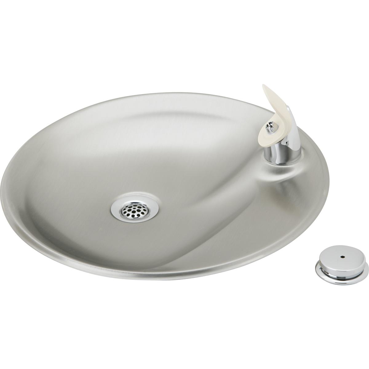 Elkay DRKRV14RC Countertop Fountain, Non-Filtered Non-Refrigerated Stainless
