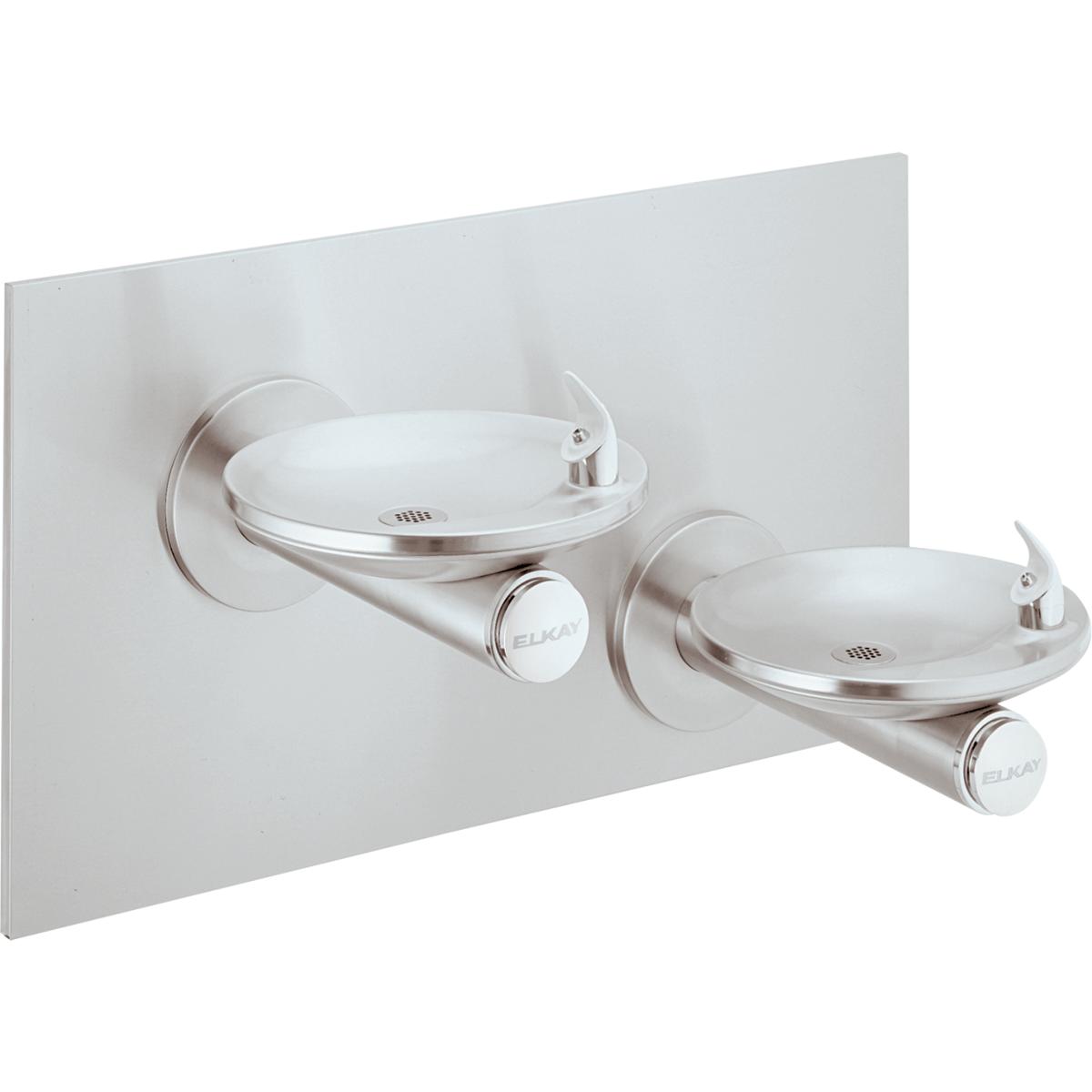 Elkay EDFPBM117K SwirlFlo Bi-Level Fountain Non-Filtered Non-Refrigerated, Stainless