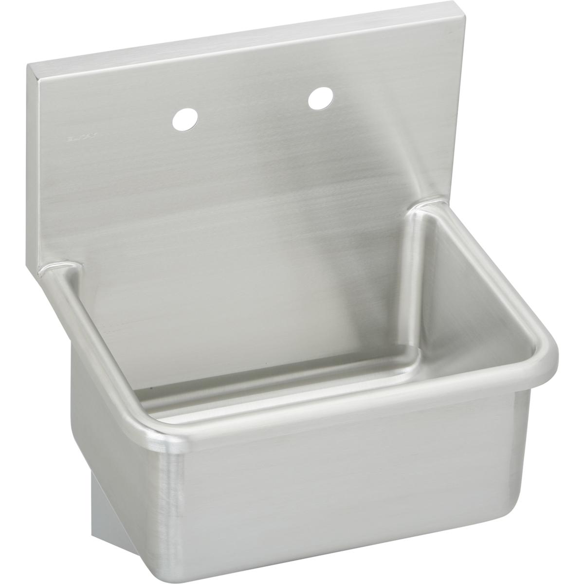 Elkay ESS25202 Stainless Steel 25" x 19-1/2" x 12, Wall Hung Service Sink