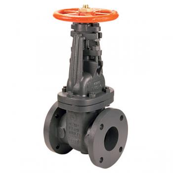 Nibco NH24L0J Cast Iron Gate Valve, Fire Protection, OS&Y, Wheel Handle, 5" Flanged 175 LB
