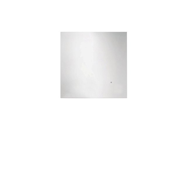 Blu Bathworks F51M2-0700 51 collection series 700 frameless mirror w/LED lighting, 1 x 27.5 x 27.5